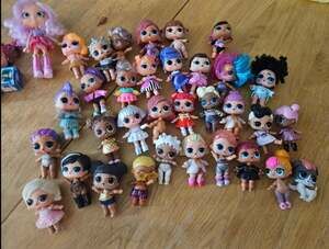 L.O.L. Surprise! Doll Mega Lot - 30+ Assorted Figures and Pets